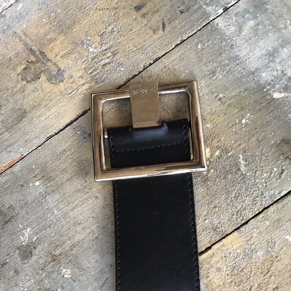 Armani exchange suede+leather belt